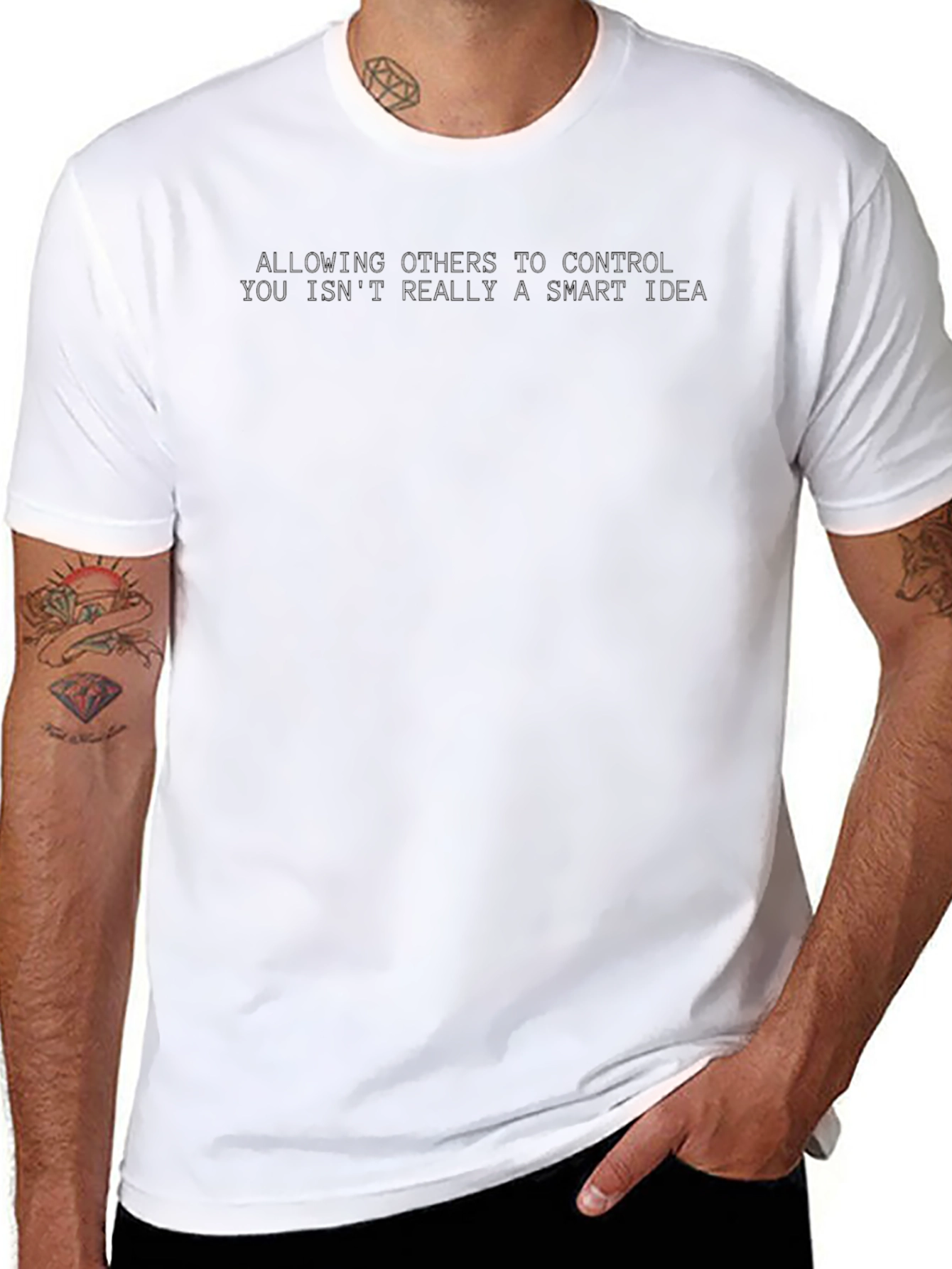 Statement T-Shirt - Control Your Life!