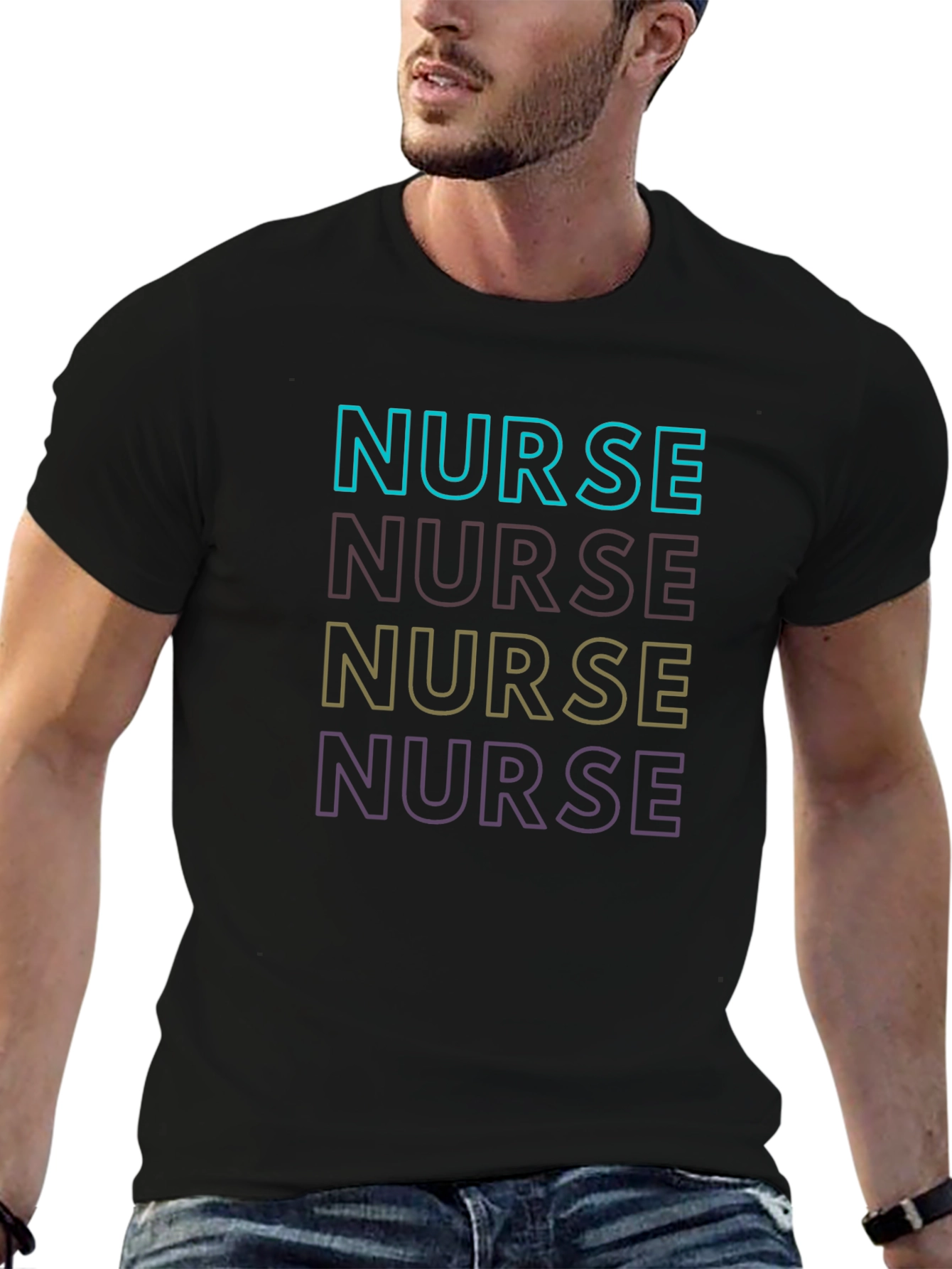 Retro Nurse T-Shirt - Medical Professional Tee