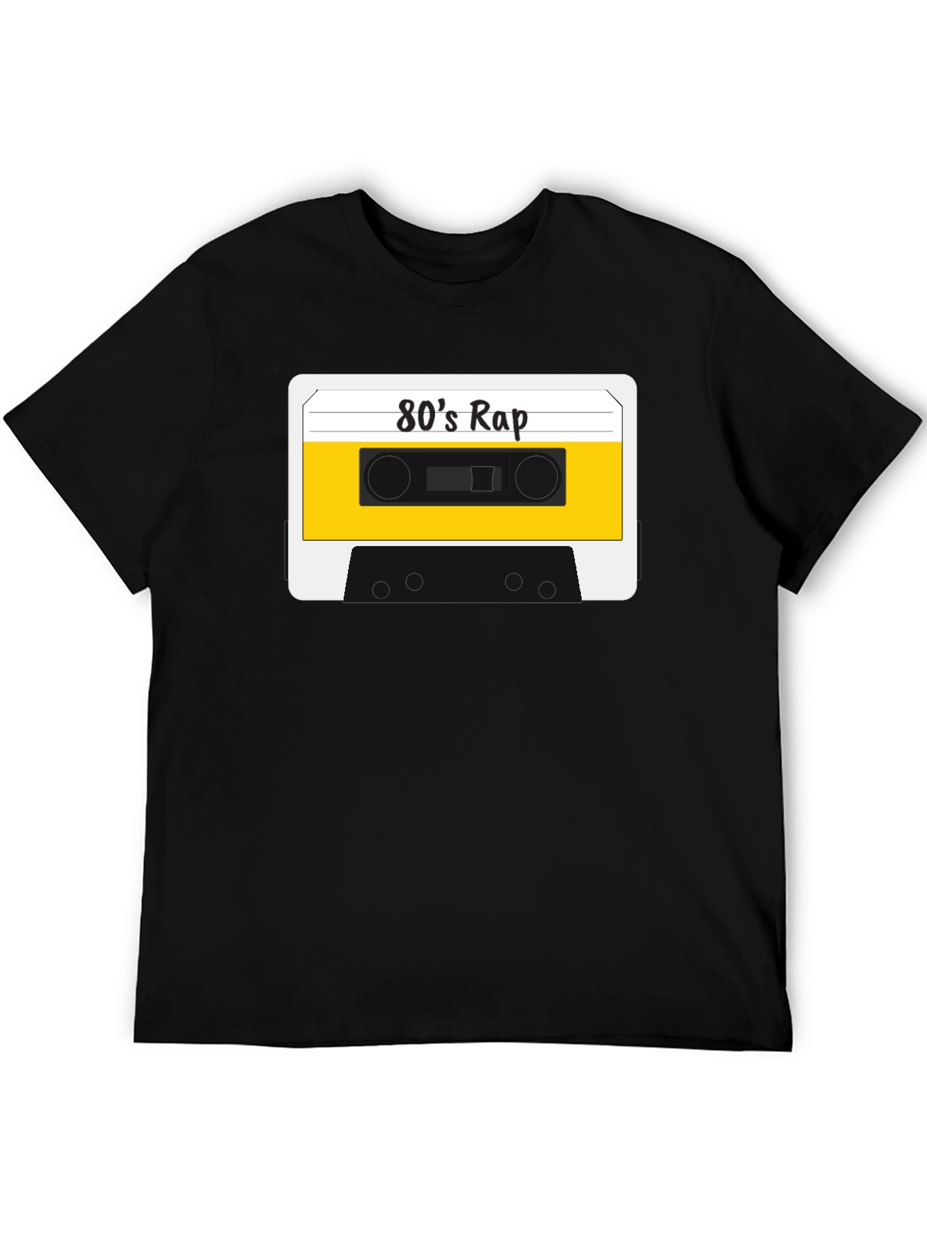 80s Rap Cassette Tape T-Shirt - Retro Style