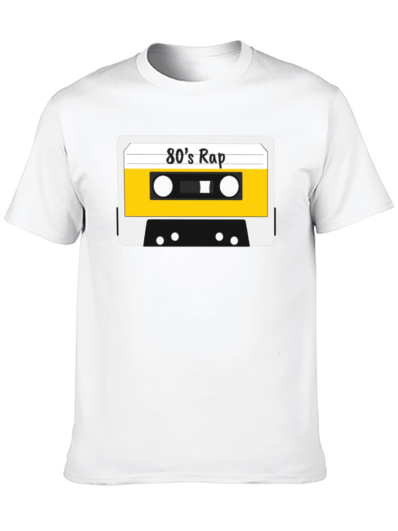 80s Rap Cassette Tape T-Shirt - Retro Style