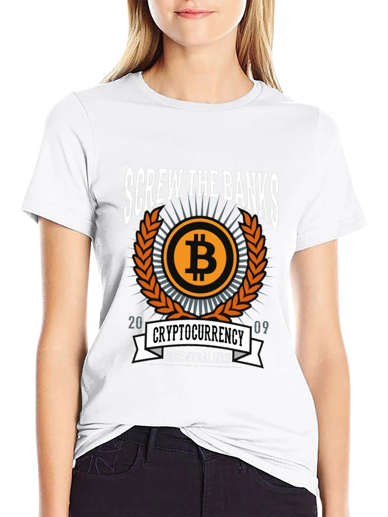 Bitcoin Crypto Decentralized T-Shirt