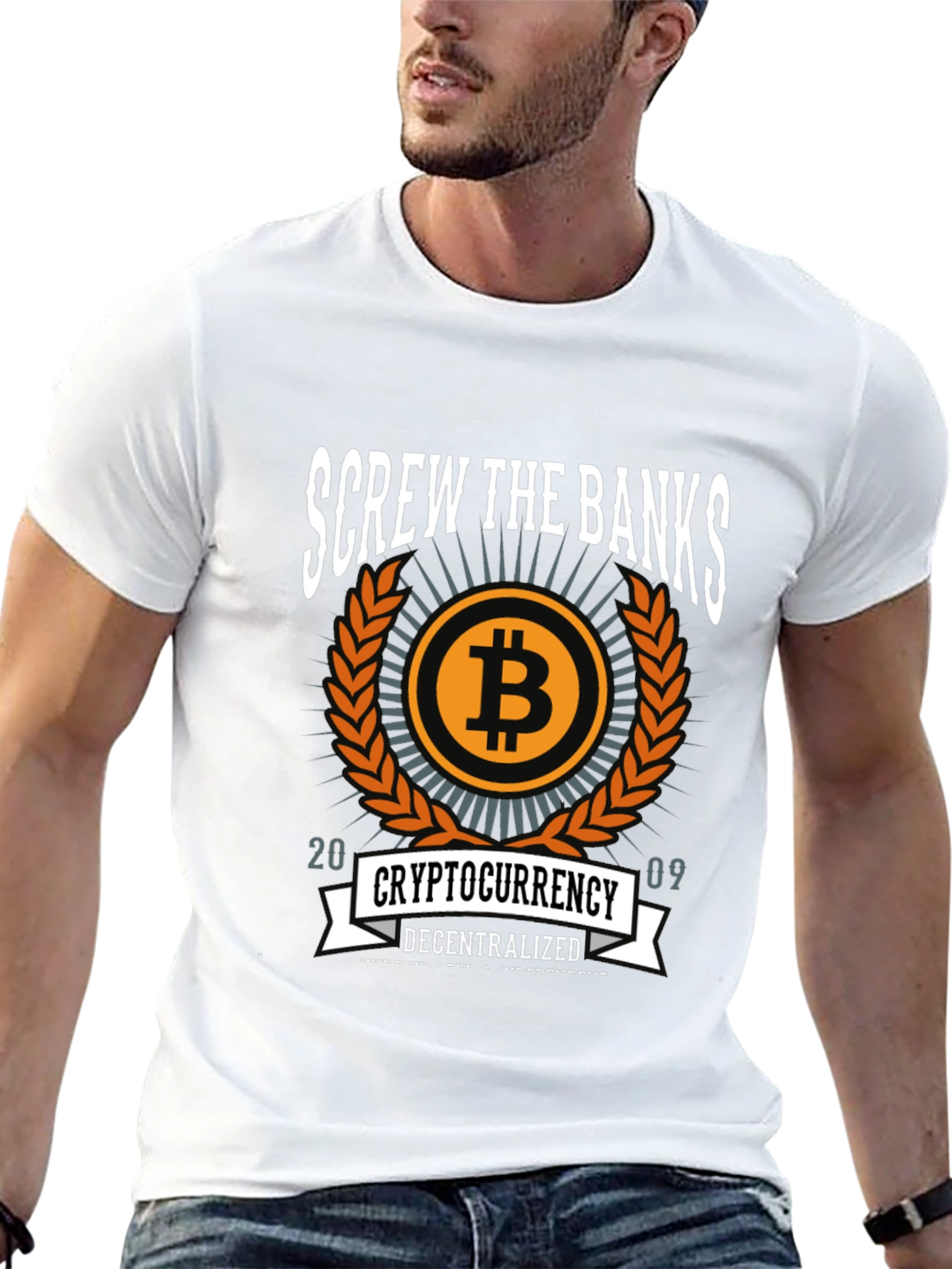Bitcoin Crypto Decentralized T-Shirt