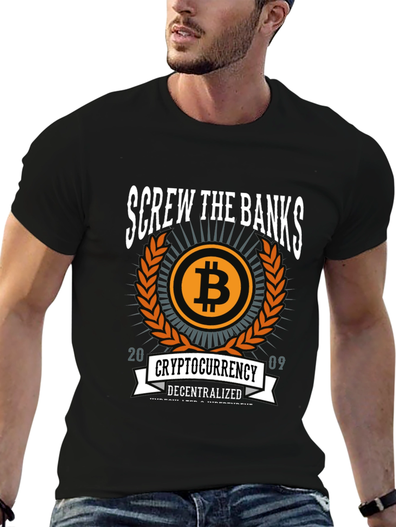 Bitcoin Crypto Decentralized T-Shirt