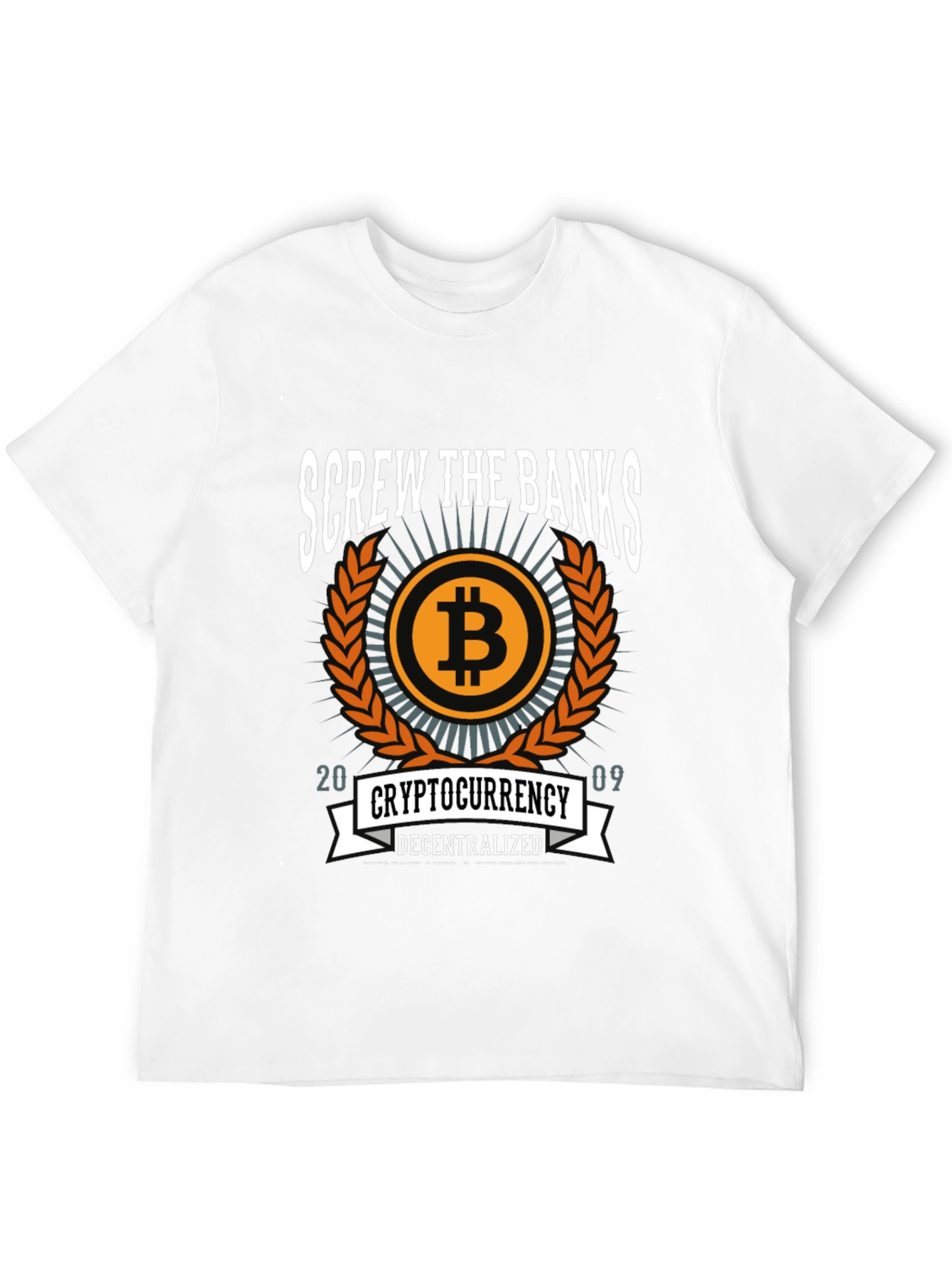 Bitcoin Crypto Decentralized T-Shirt
