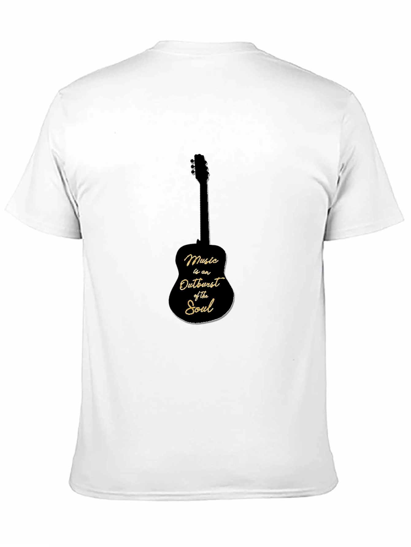Music Outburst Soul Guitar Graphic Tee