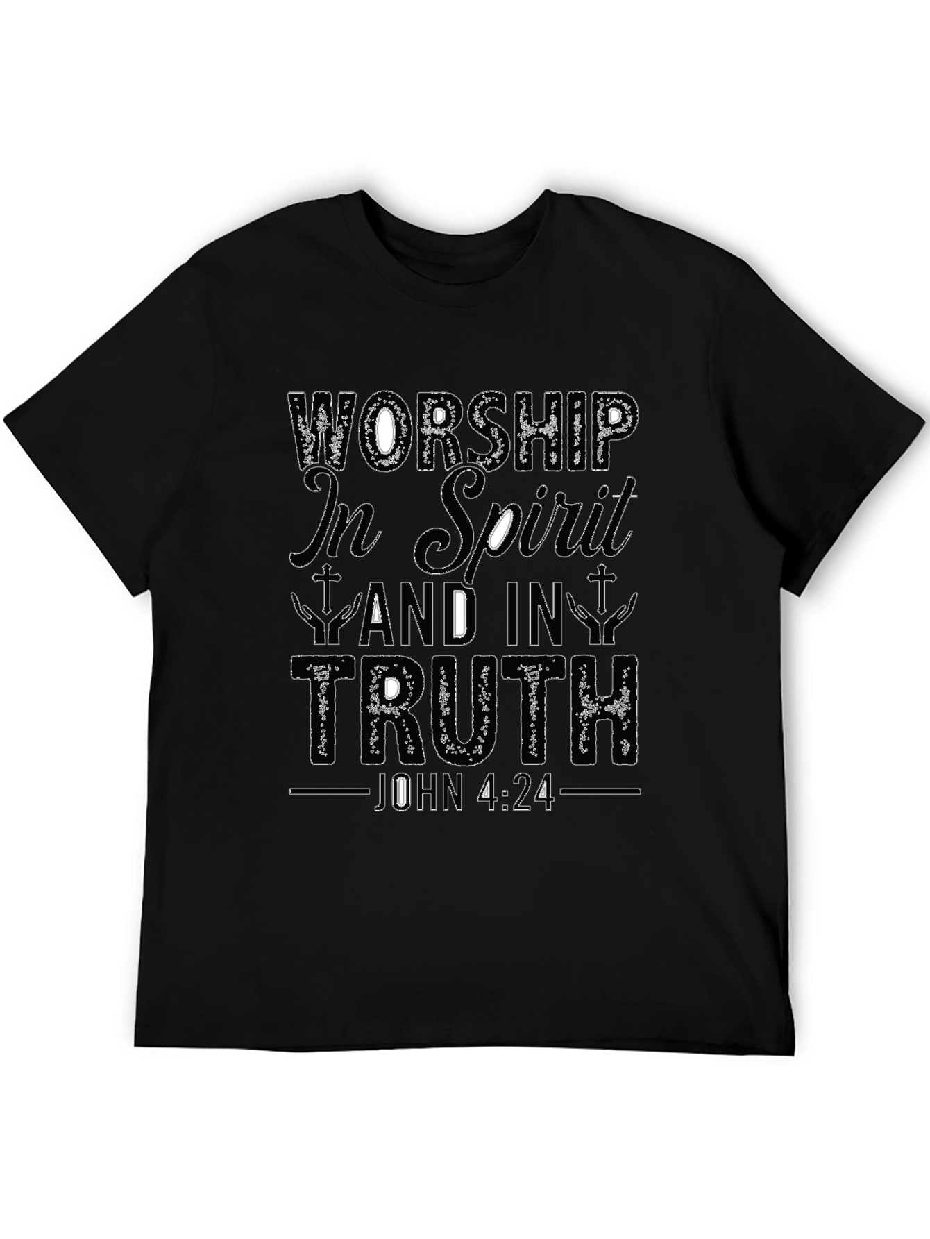 Worship in Spirit & Truth Christian T-Shirt