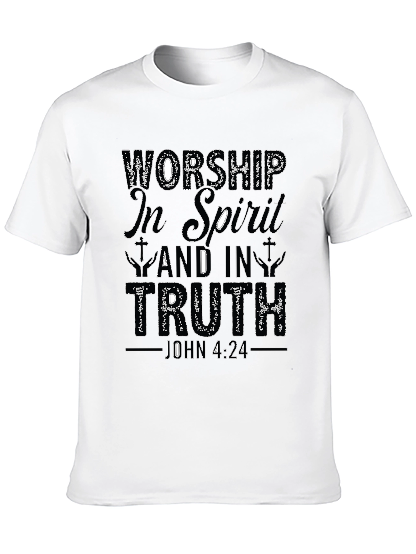 Worship in Spirit & Truth Christian T-Shirt