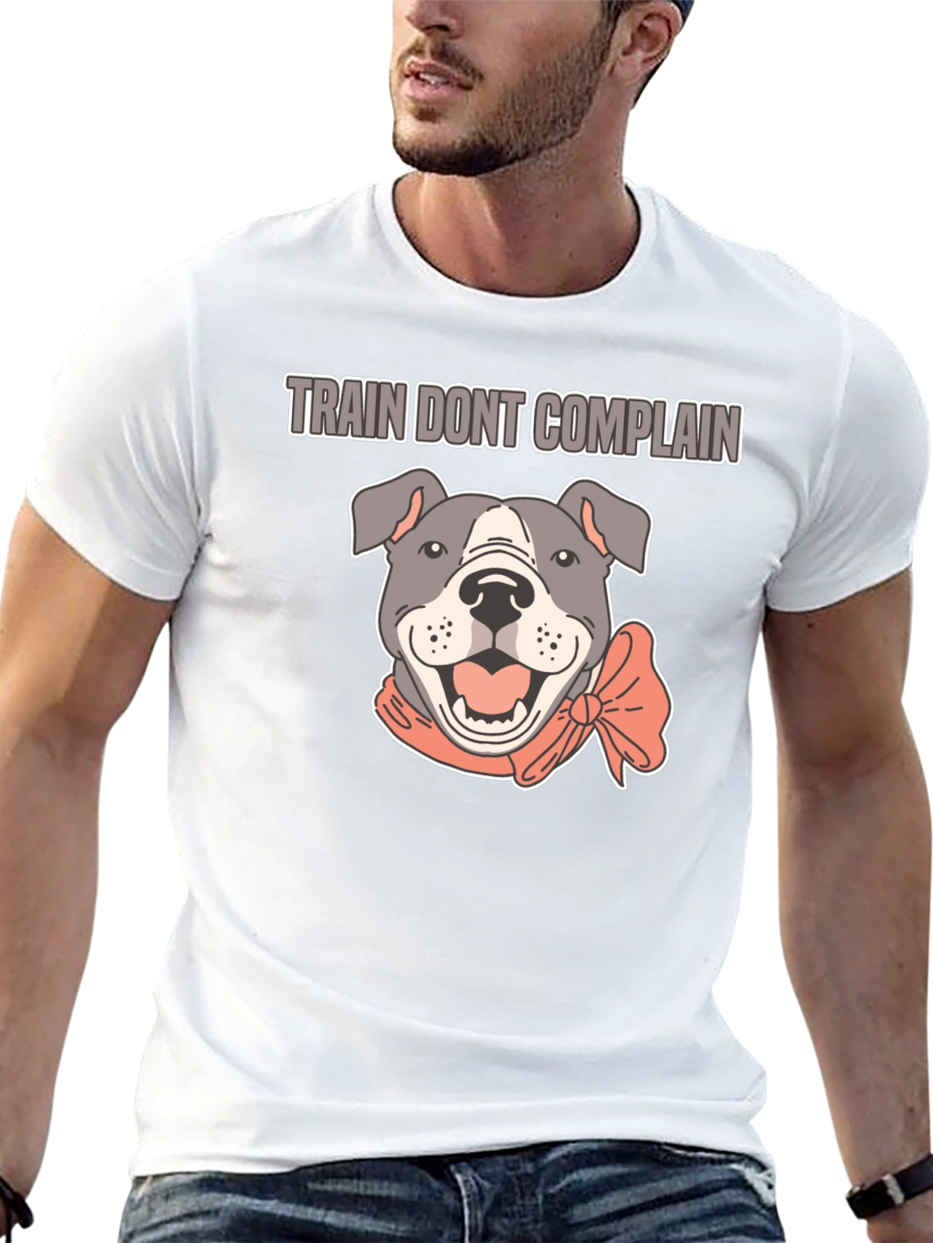 Train Dont Complain Pitbull T-Shirt