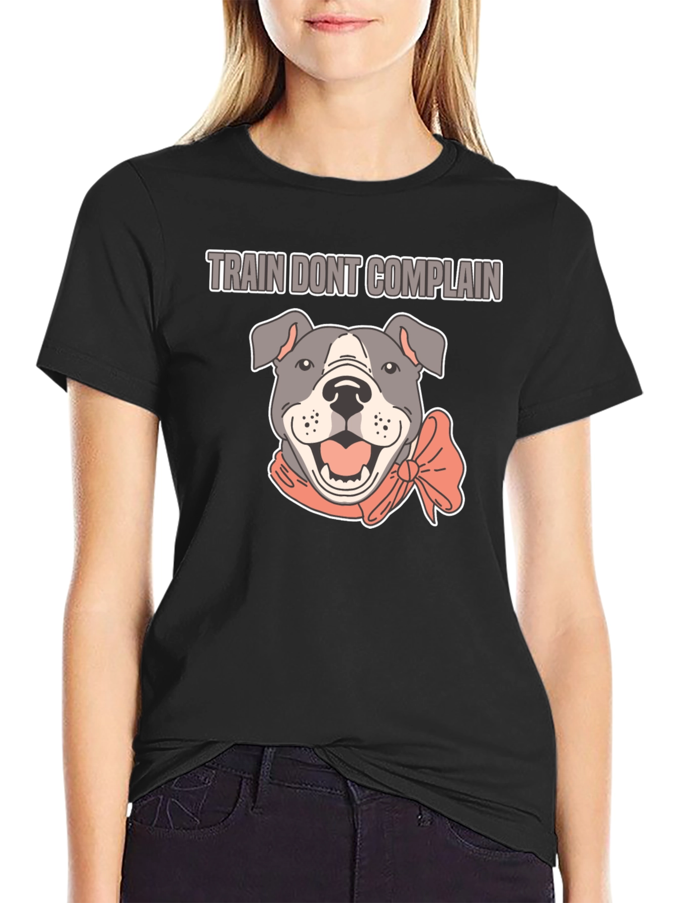 Train Dont Complain Pitbull T-Shirt