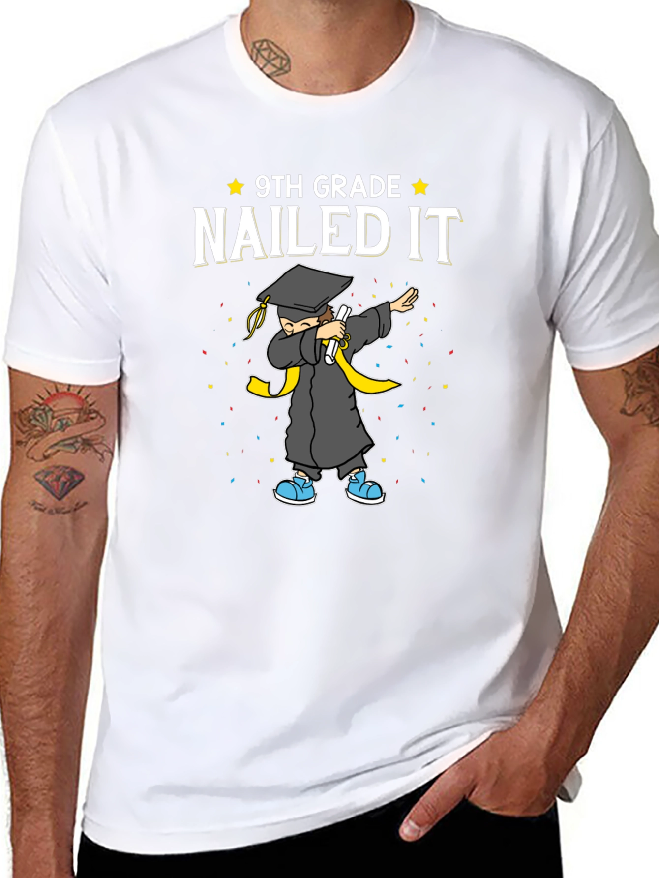 9th Grade Nailed It Graduation T-Shirt
