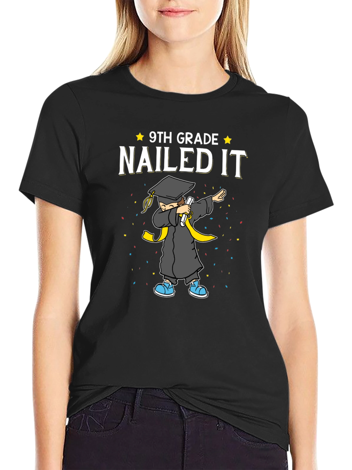 9th Grade Nailed It Graduation T-Shirt