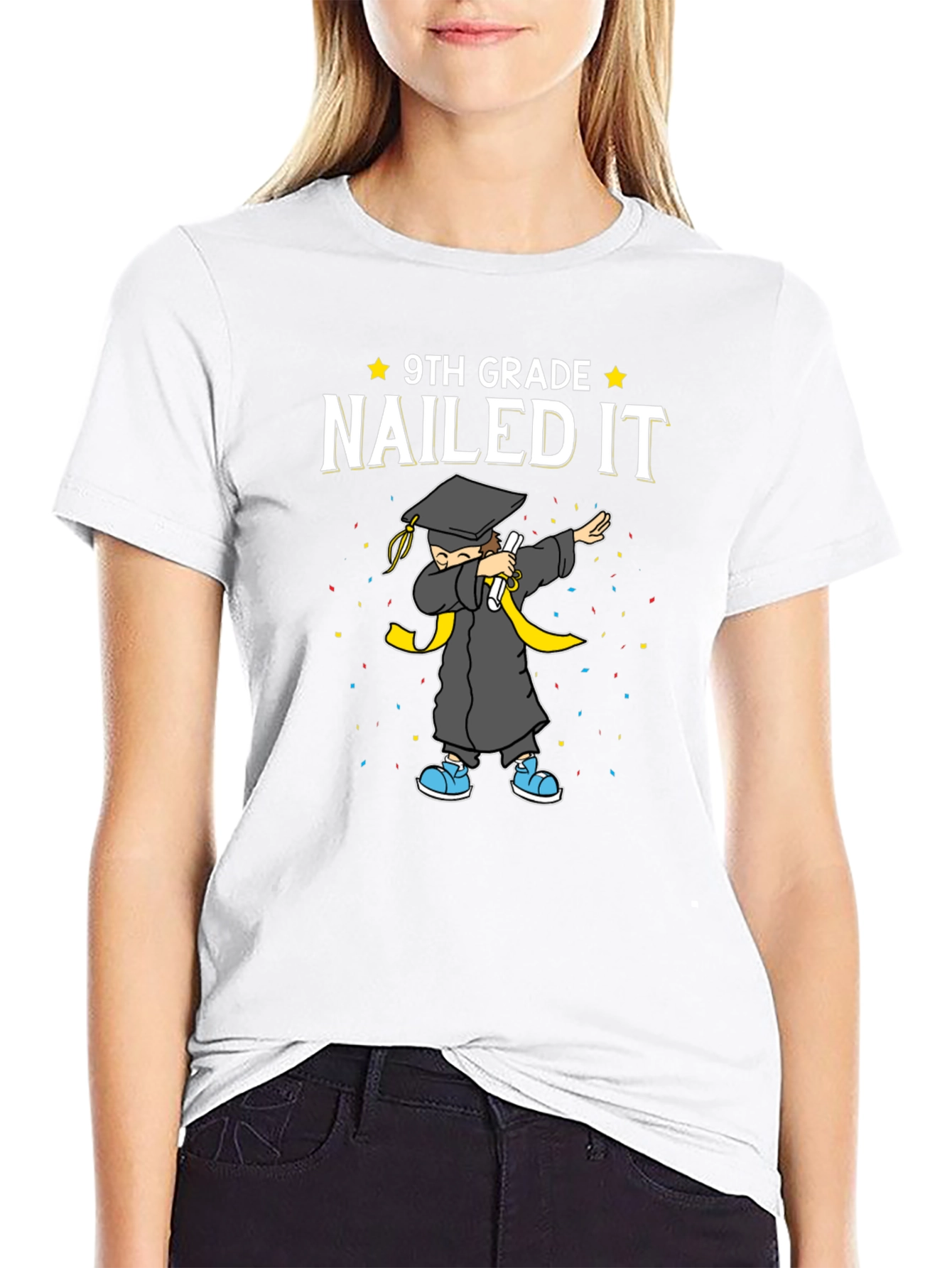 9th Grade Nailed It Graduation T-Shirt