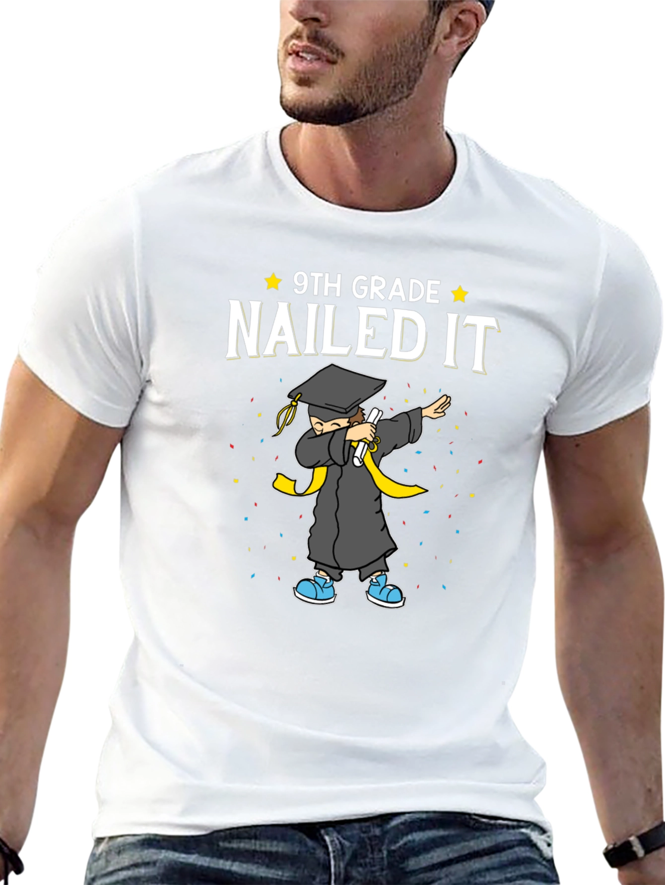 9th Grade Nailed It Graduation T-Shirt