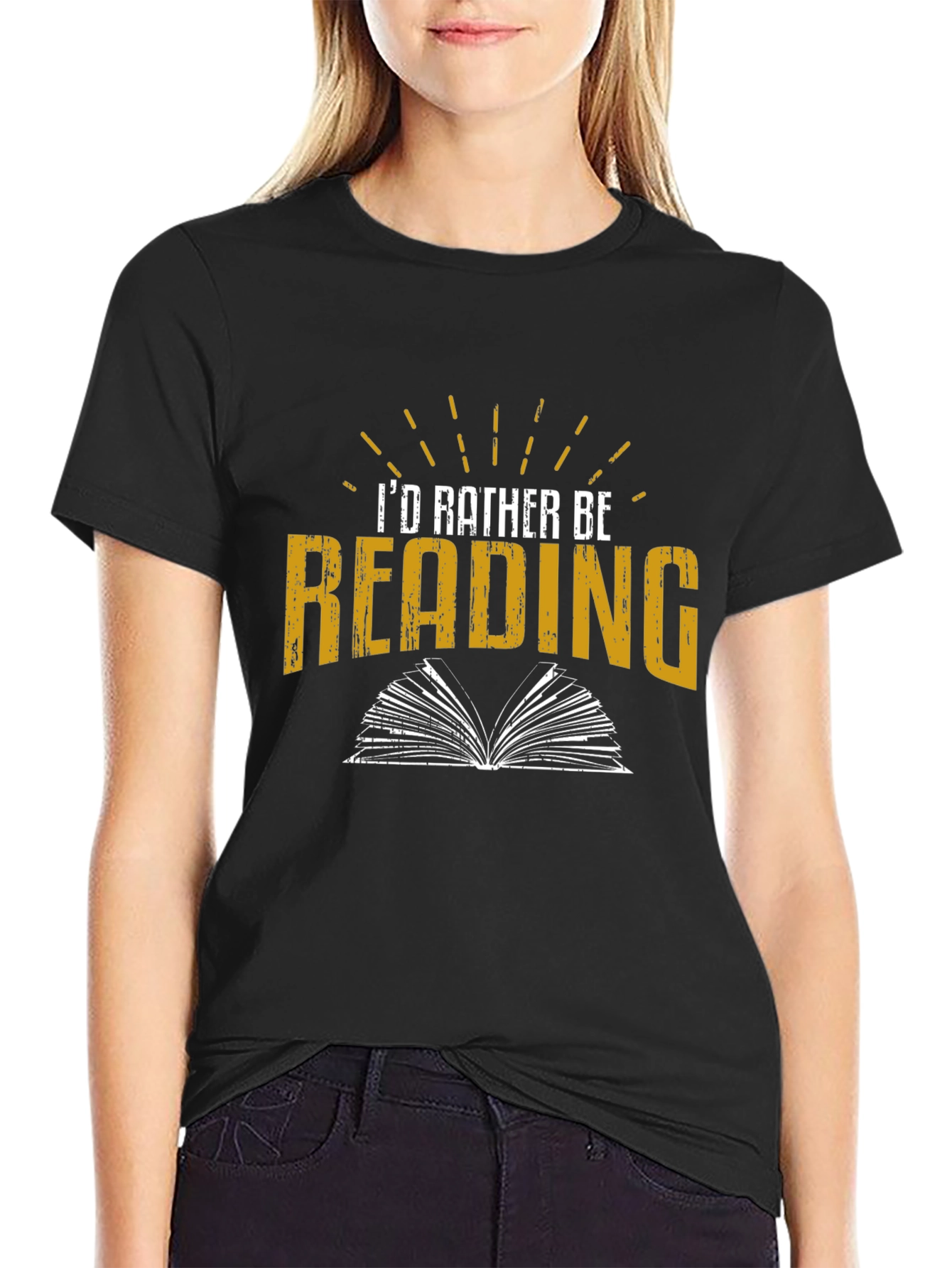 Id Rather Be Reading T-Shirt