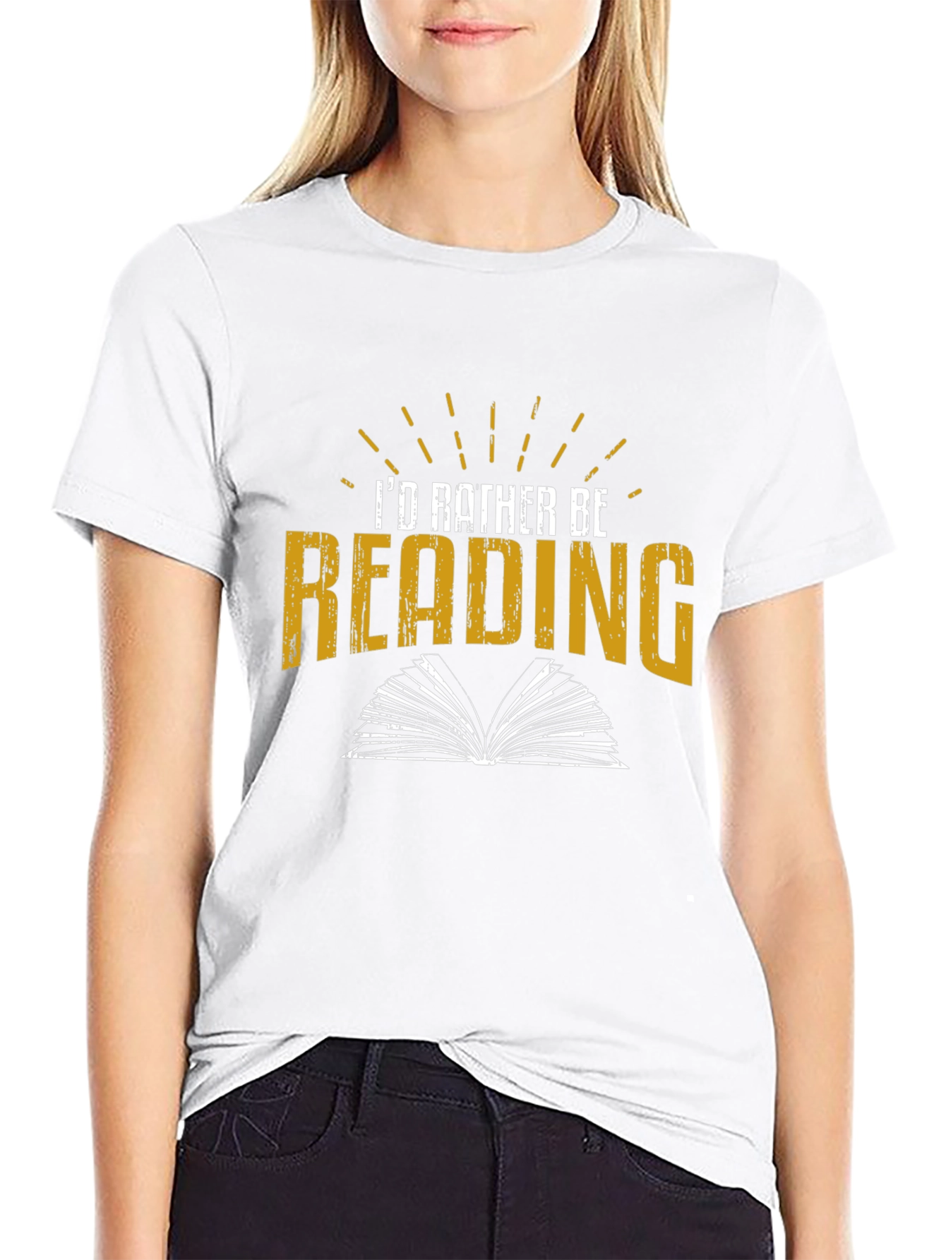 Id Rather Be Reading T-Shirt