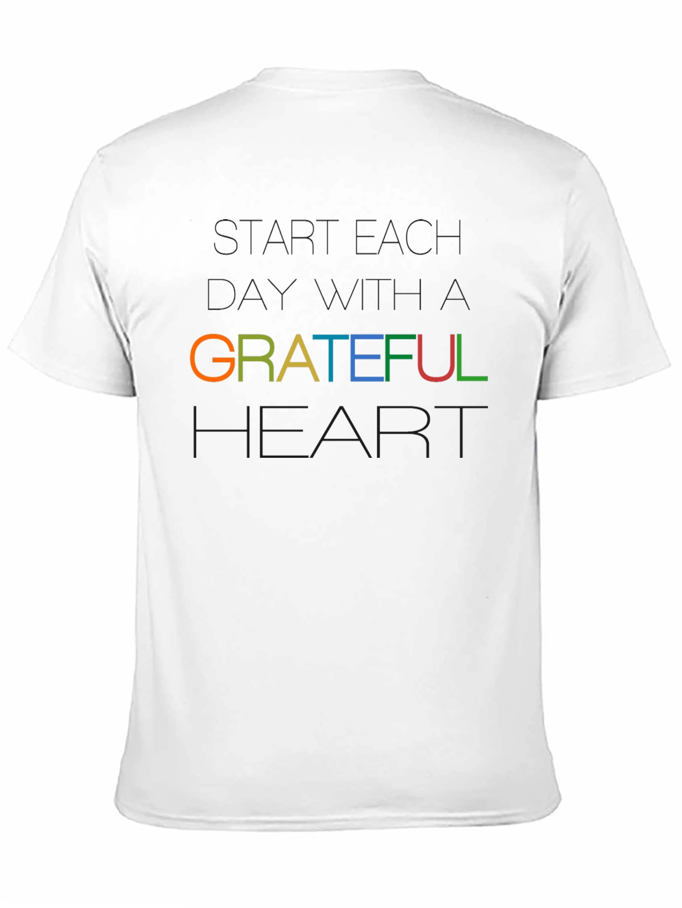 Grateful Heart Graphic Tee - Trendy Design