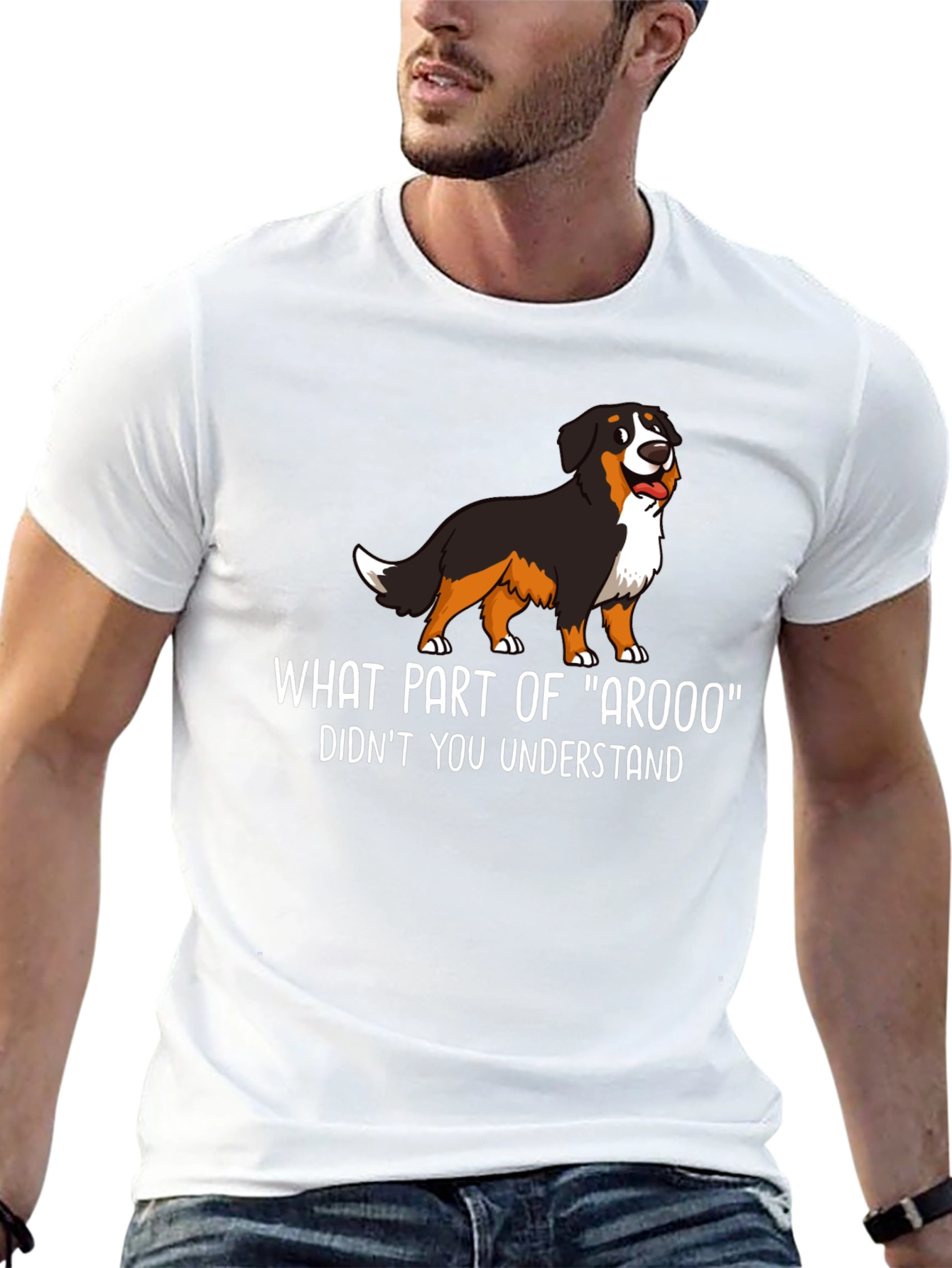 Funny Dog T-Shirt - What Part of Arooo?