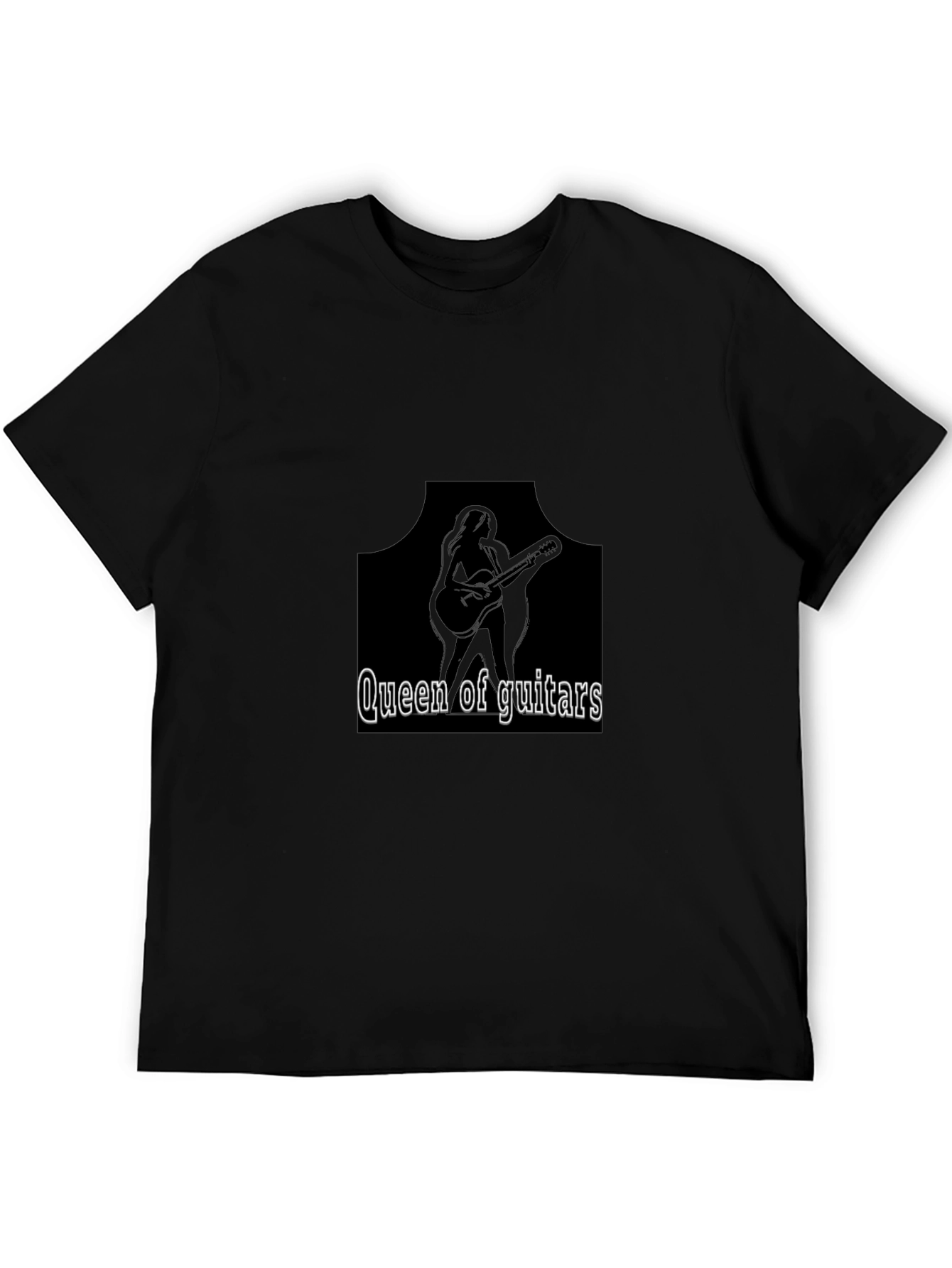 Queen of Guitars Black T-Shirt