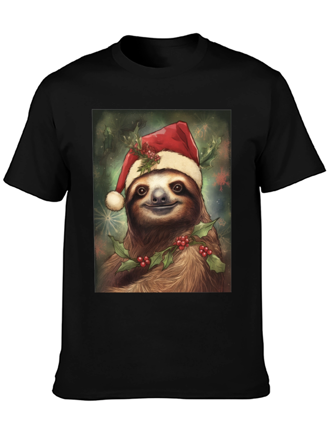 Holiday Sloth Graphic Tee