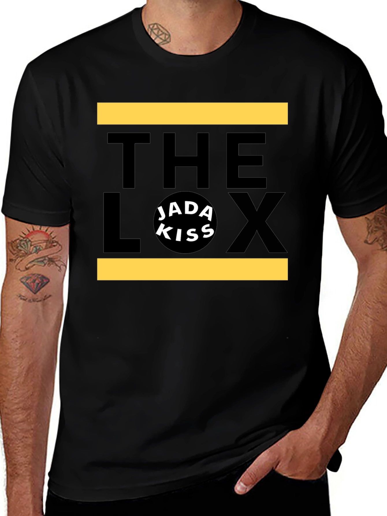 The LOX Jadakiss Black Graphic T-Shirt