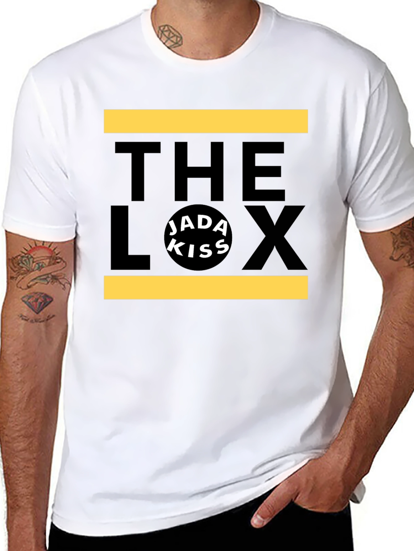 The LOX Jadakiss Black Graphic T-Shirt