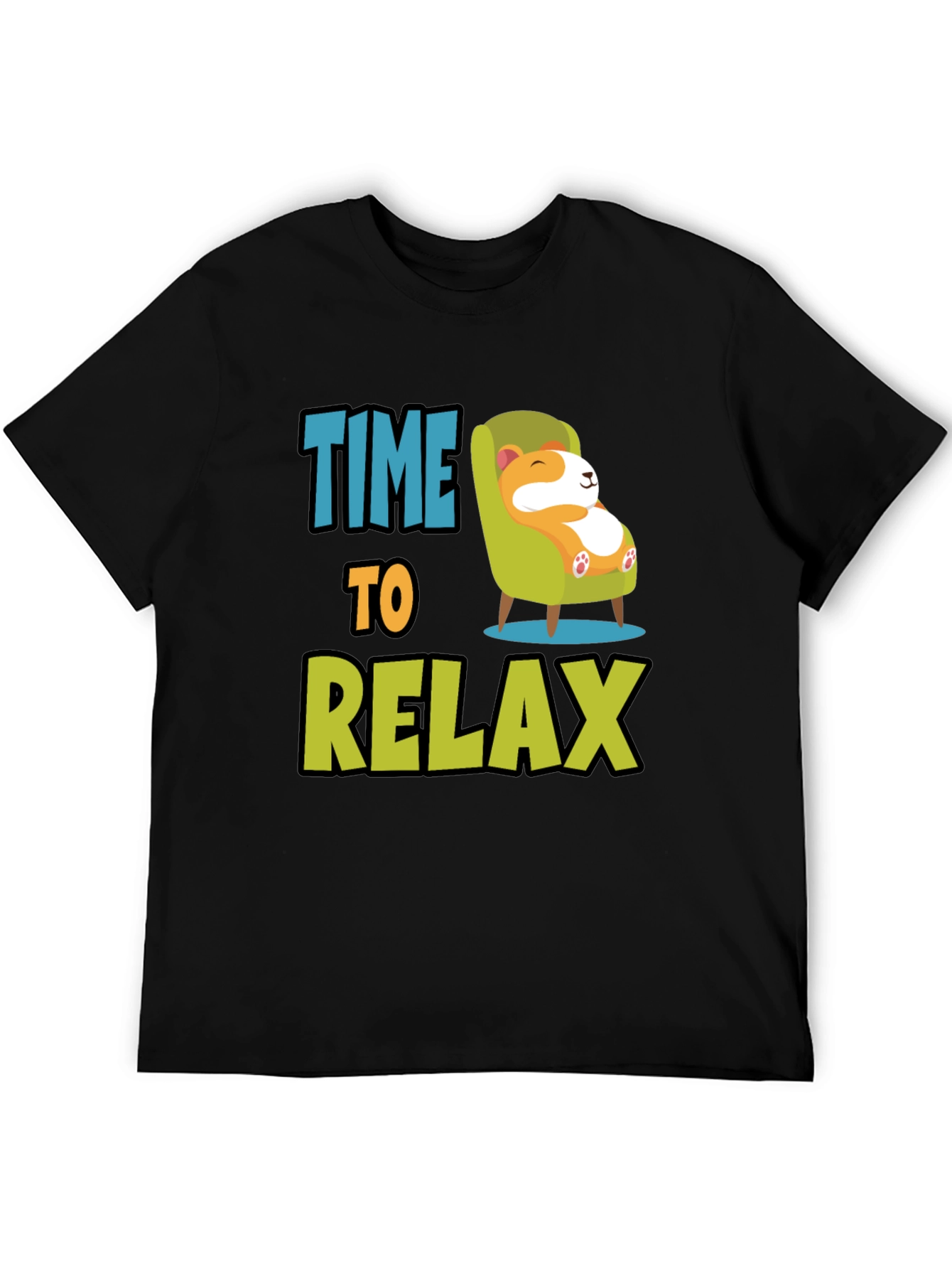Time to Relax T-Shirt - Cute Dog Design