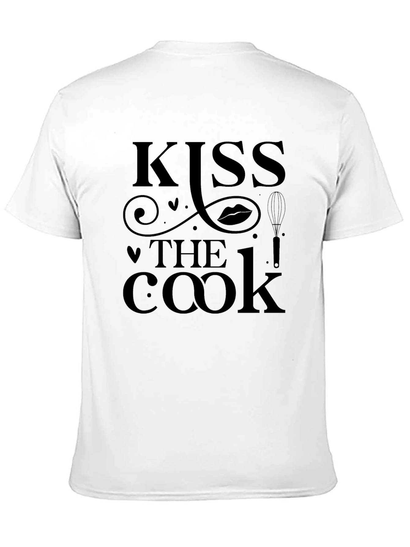 Kiss The Cook Graphic Tee - Soft & Stylish