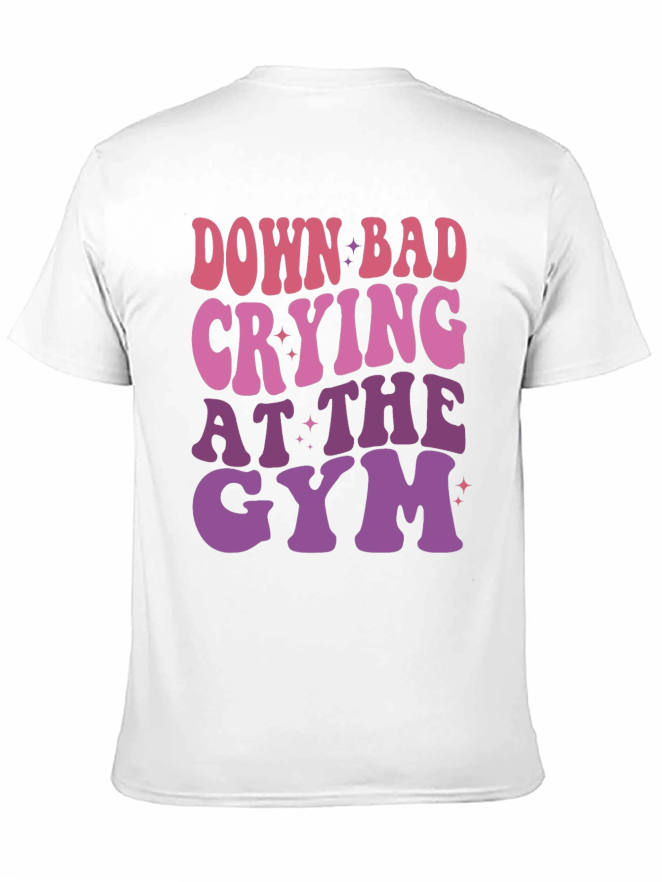 Down Bad Crying at The Gym Graphic T-Shirt