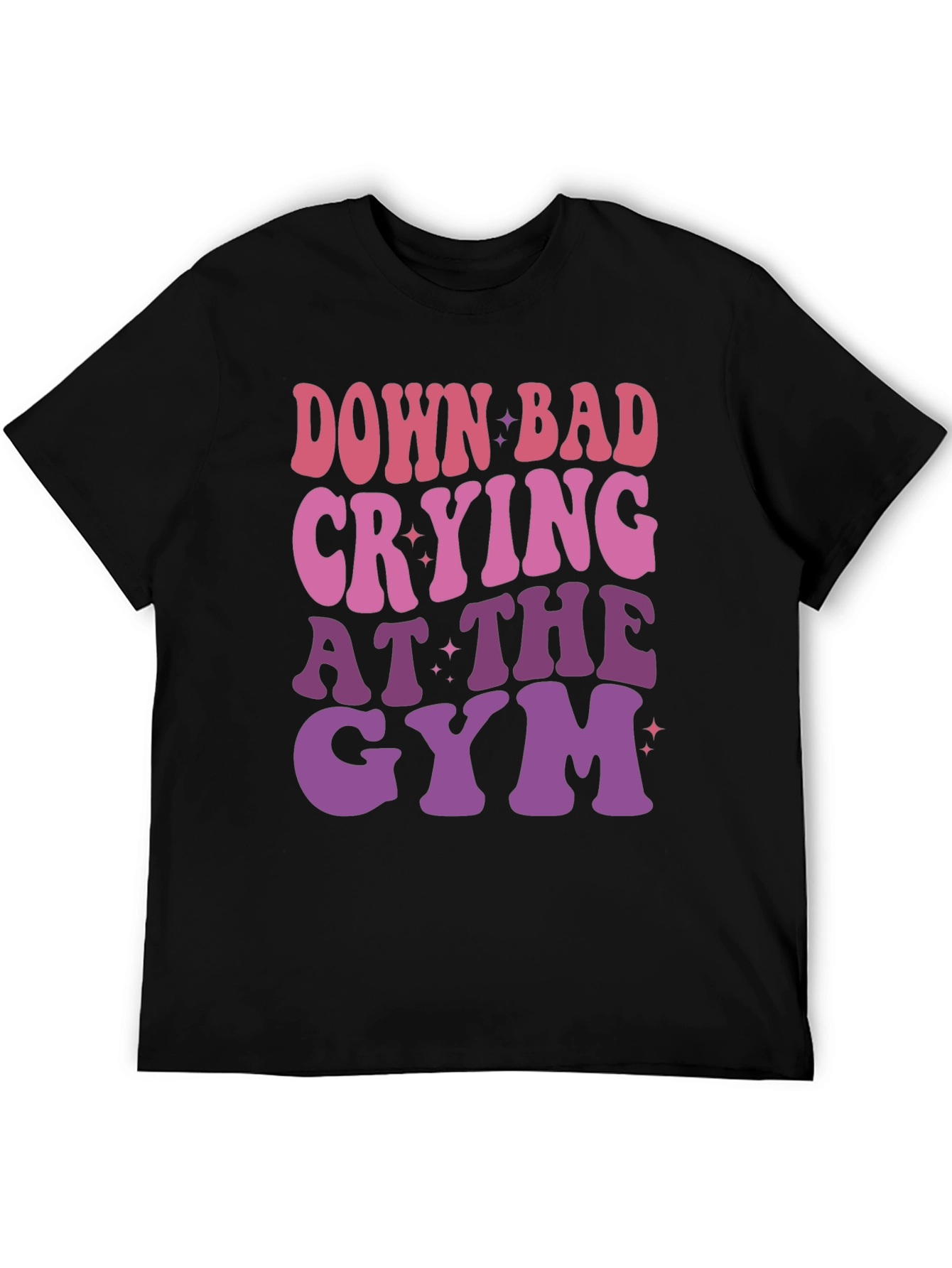 Down Bad Crying at The Gym Graphic T-Shirt
