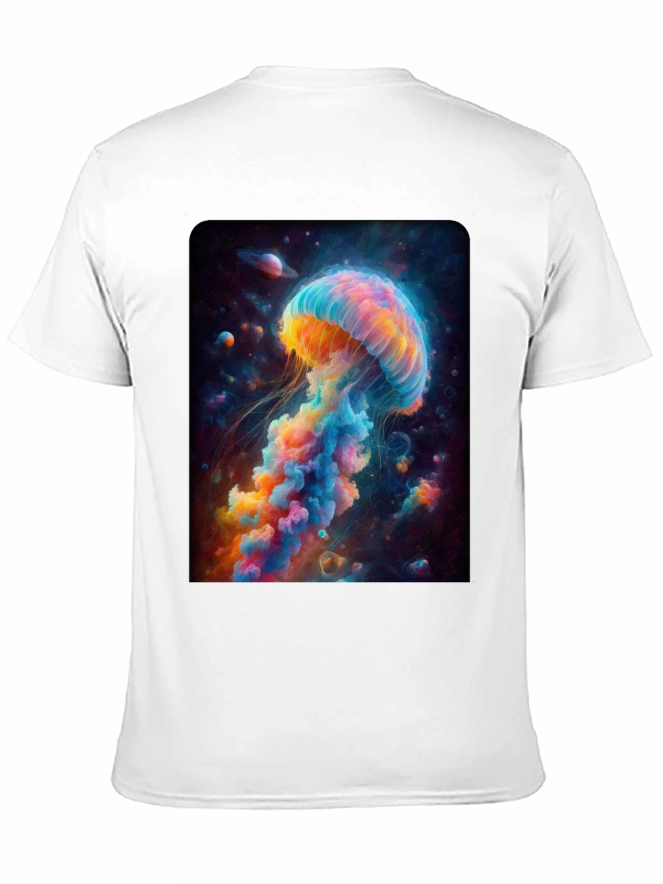Space Jellyfish Graphic T-Shirt