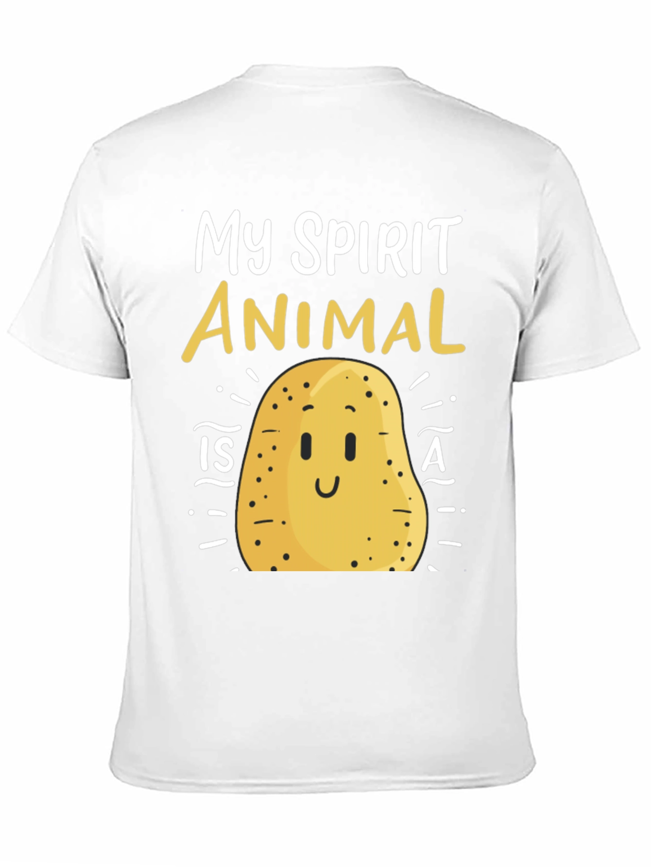 My Spirit Animal is a Potato Funny T-Shirt