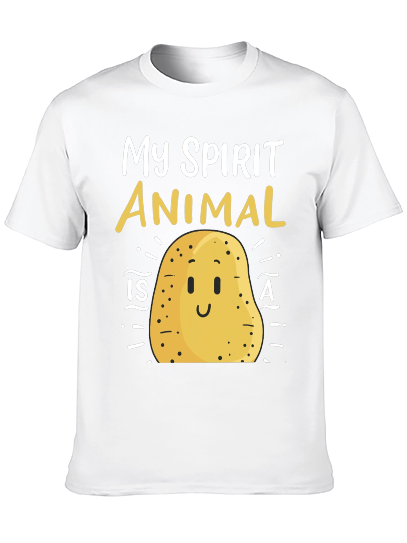 My Spirit Animal is a Potato Funny T-Shirt