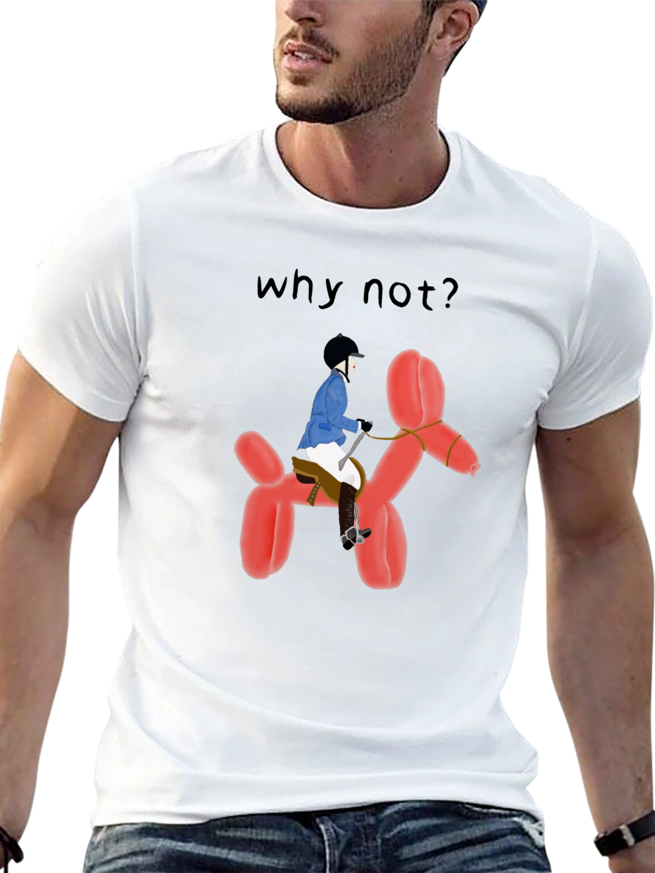 Equestrian Balloon Horse T-Shirt