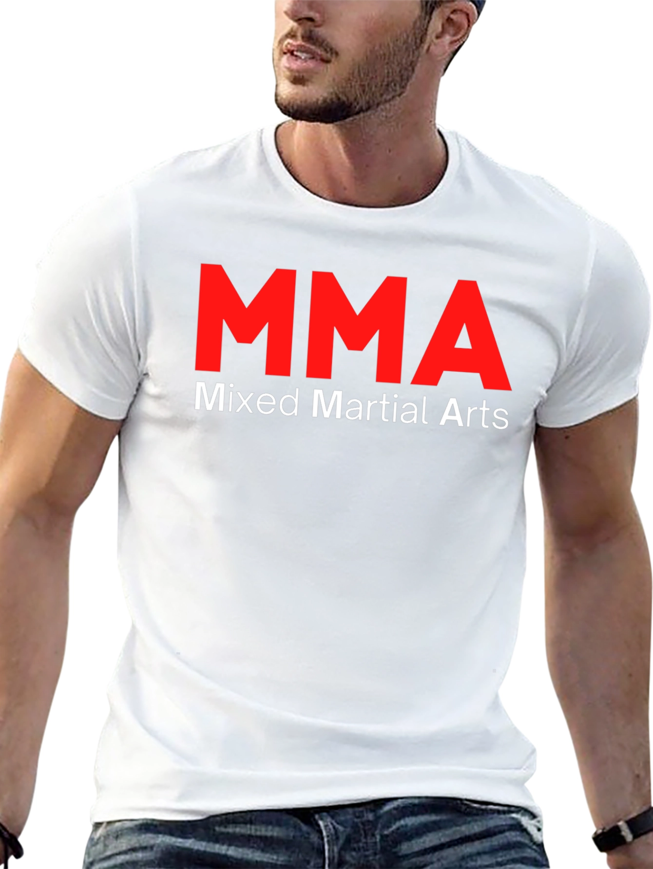 MMA Mixed Martial Arts Black T-Shirt