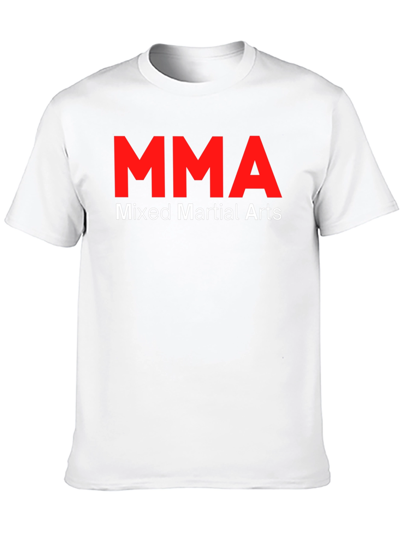 MMA Mixed Martial Arts Black T-Shirt