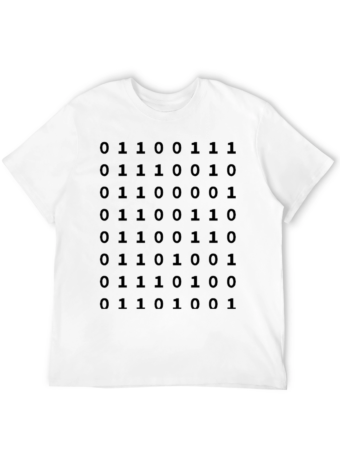 Binary Code T-Shirt - Geek Chic Casual Wear