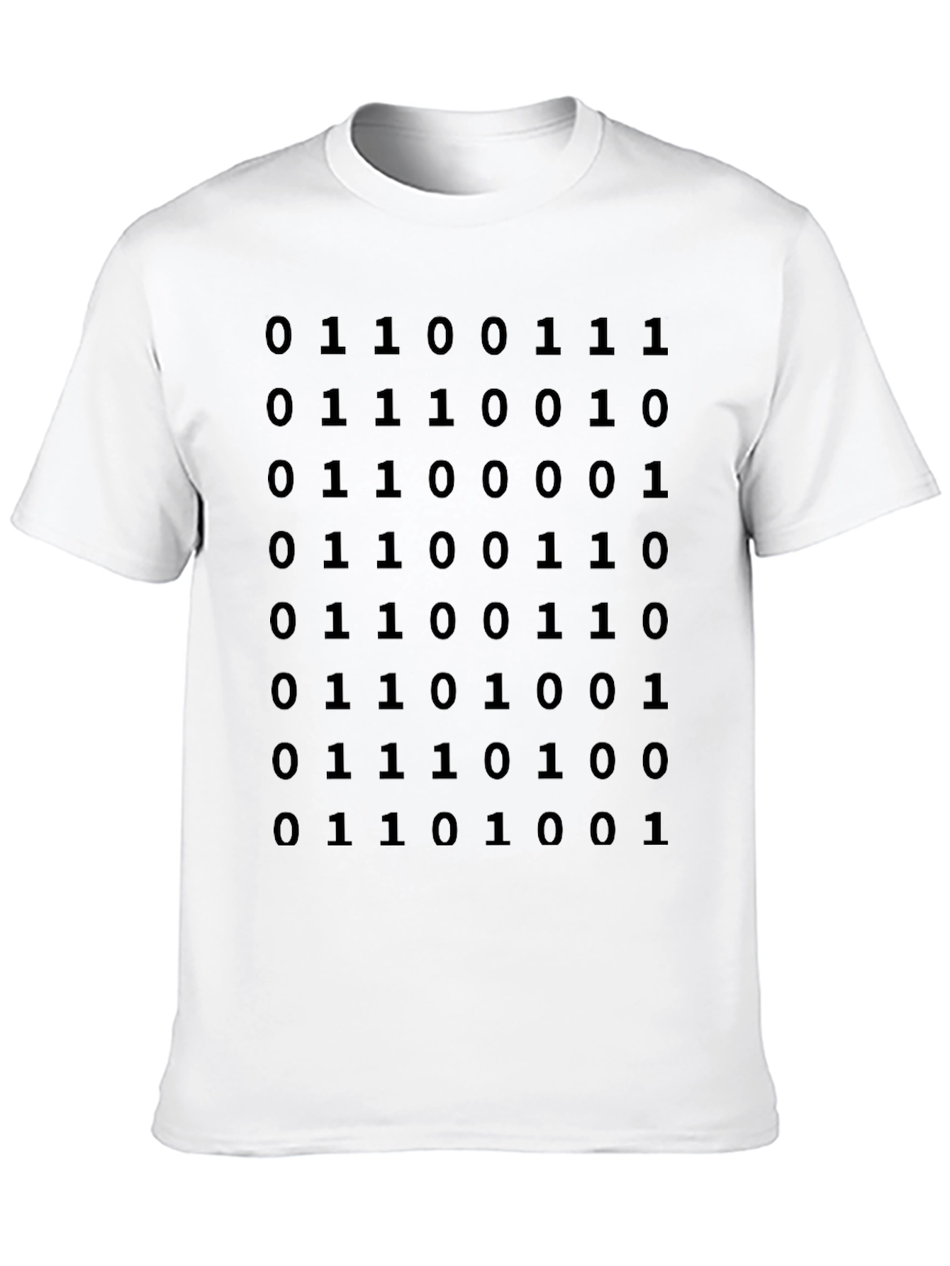 Binary Code T-Shirt - Geek Chic Casual Wear