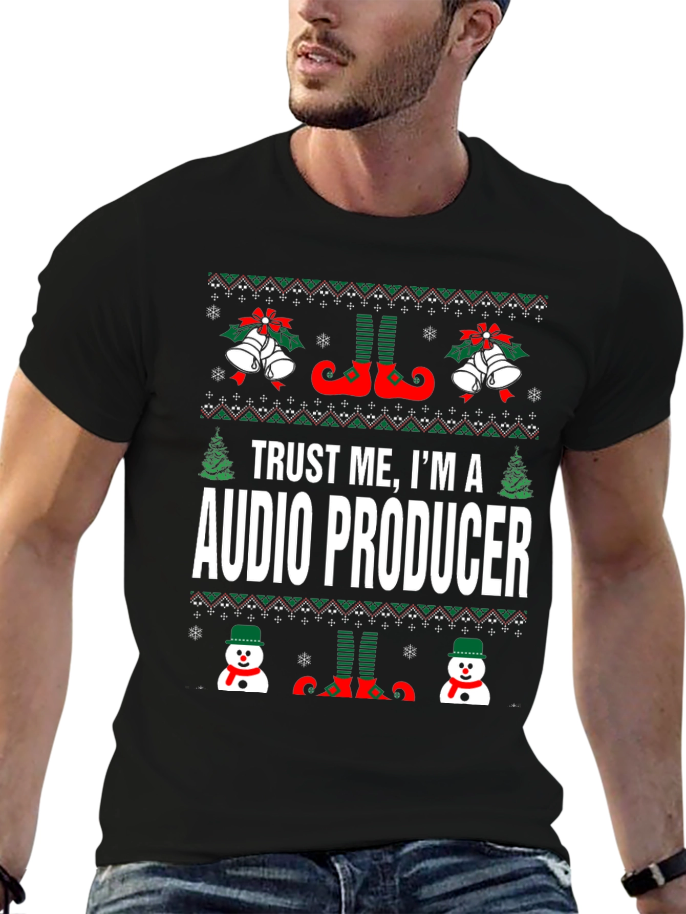 Trust Me Im A Audio Producer Christmas T-Shirt