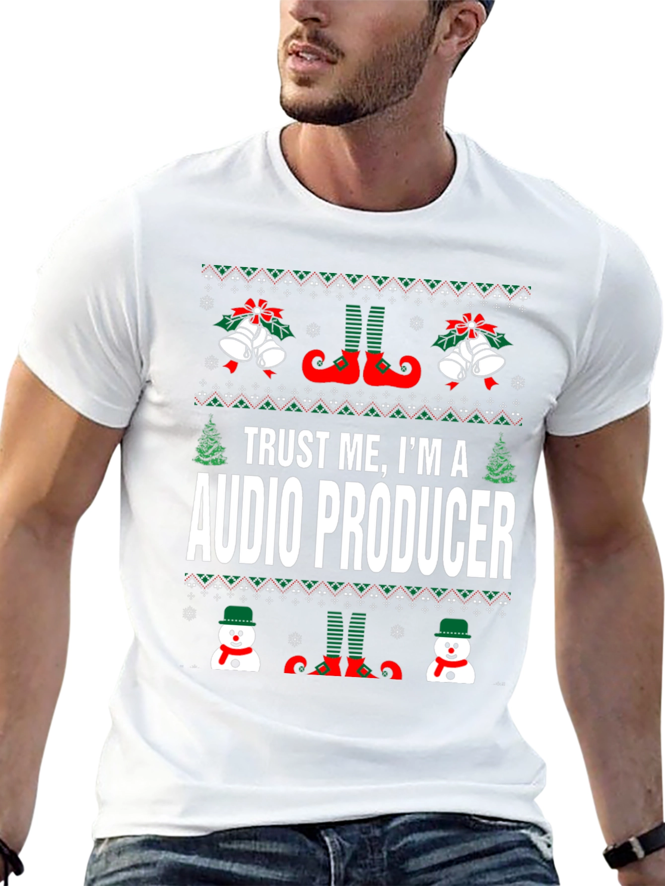 Trust Me Im A Audio Producer Christmas T-Shirt