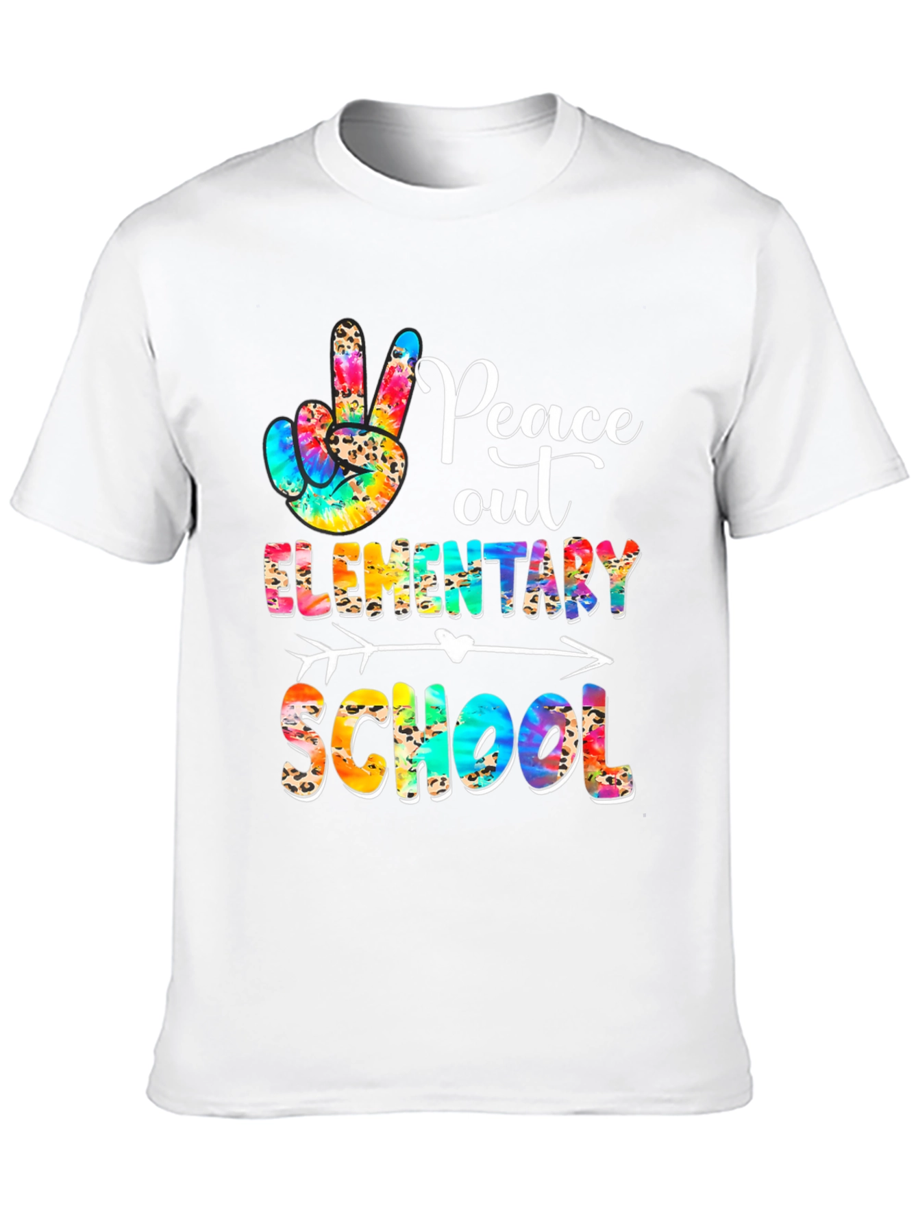 Peace Out Elementary School T-Shirt