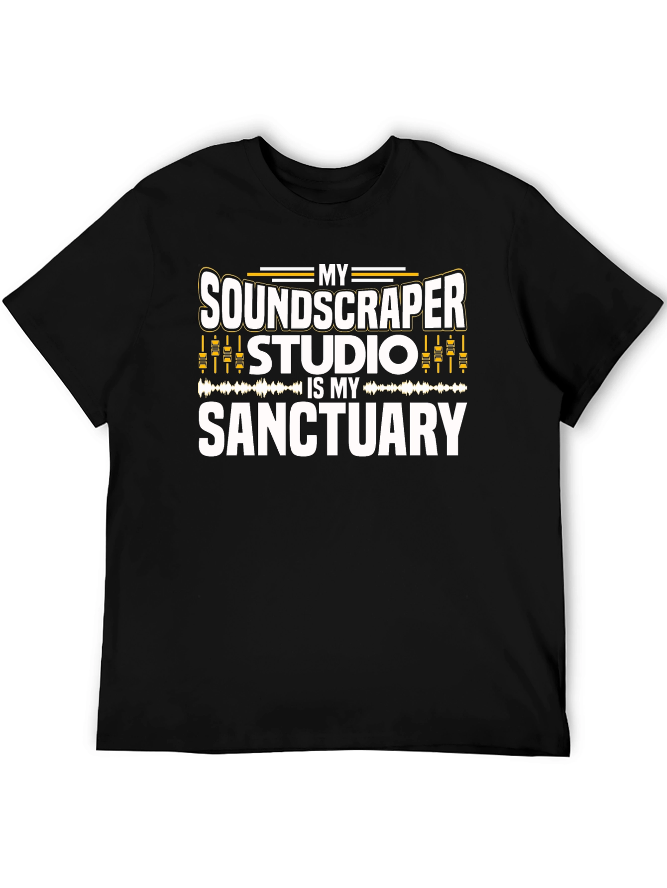 Soundscaper Studio Sanctuary Black T-Shirt