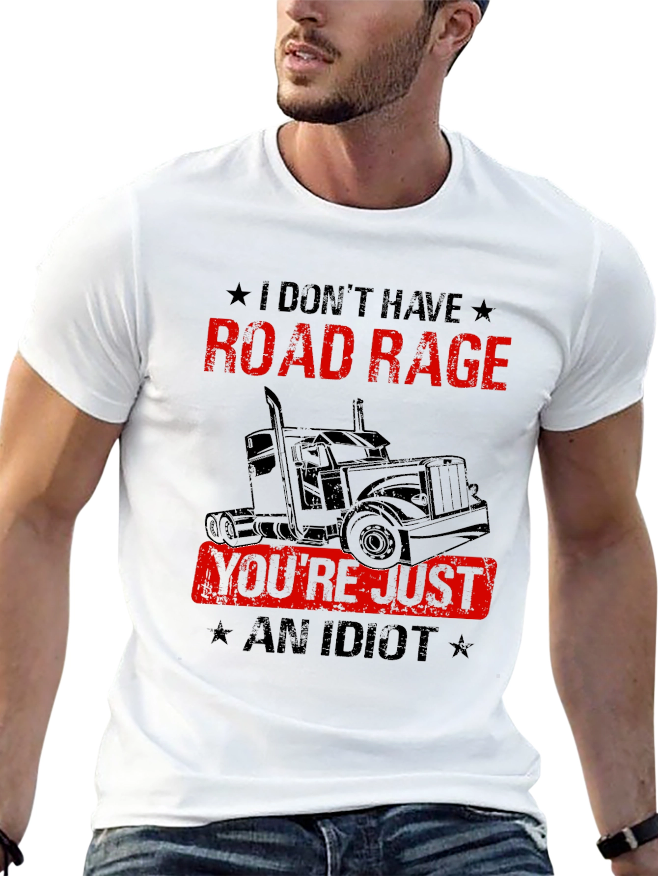 Road Rage T-Shirt - Trucker Humor Graphic Tee
