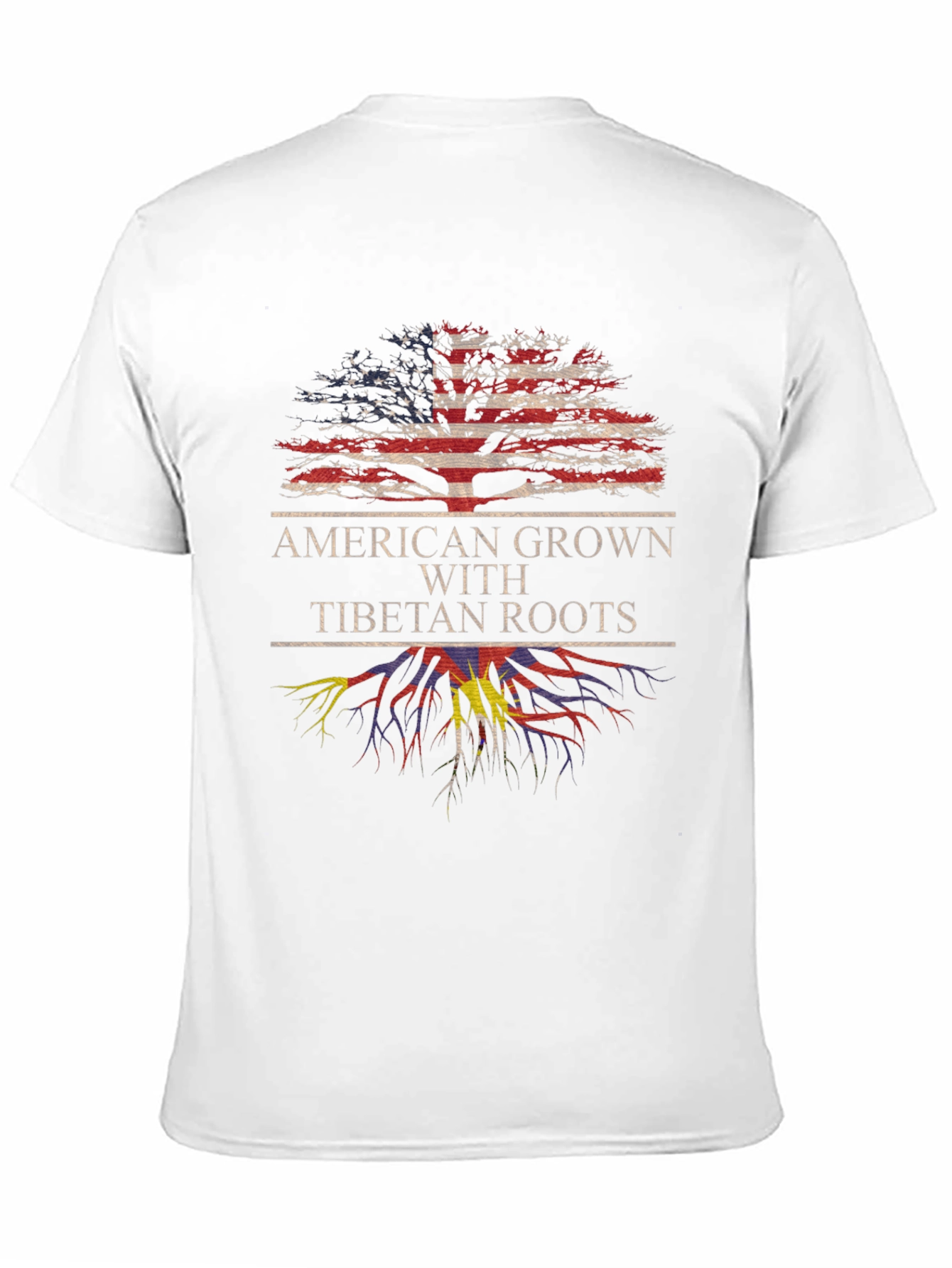 American Grown Tibetan Roots T-Shirt