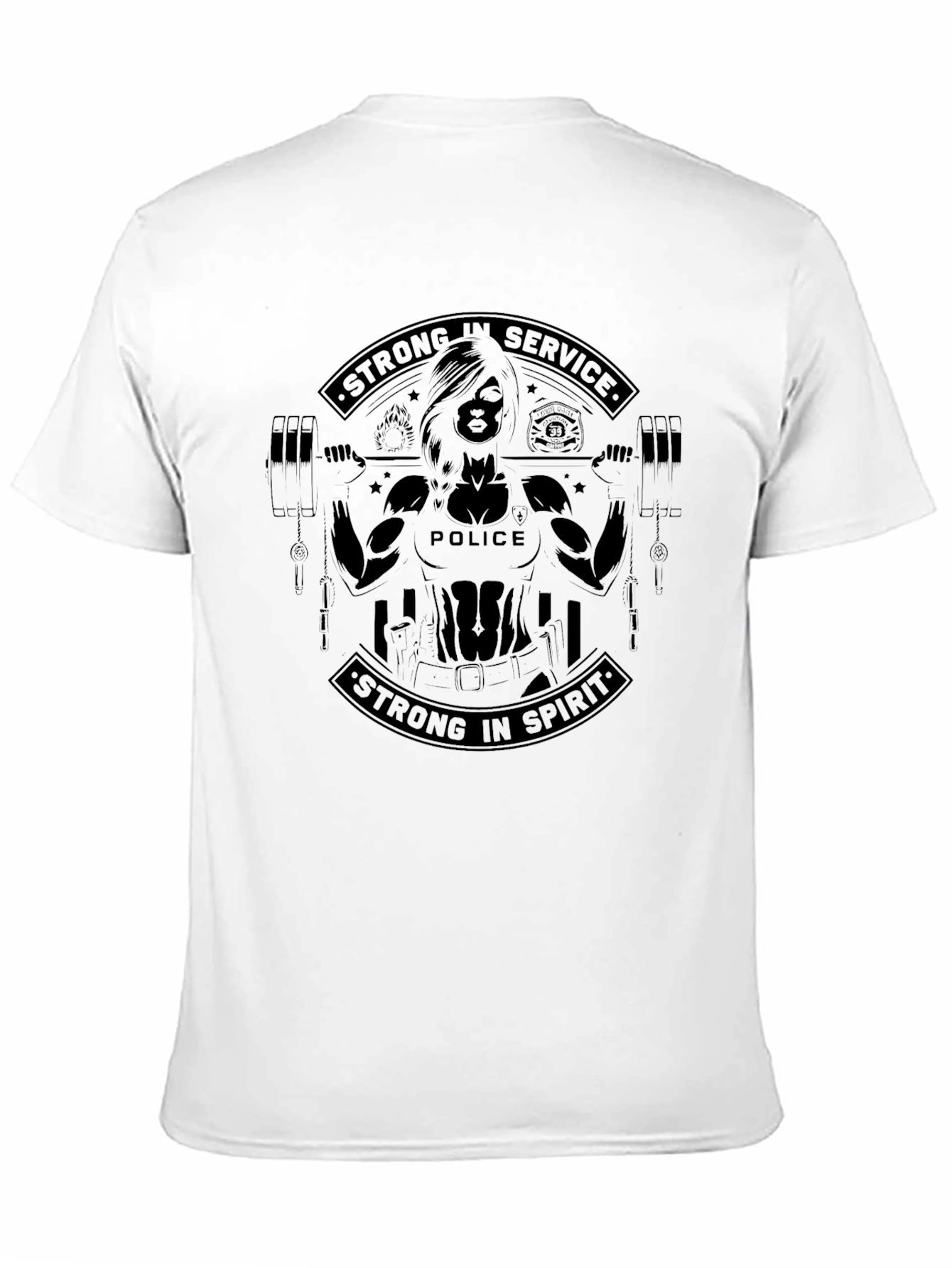 Strong in Service Police T-Shirt