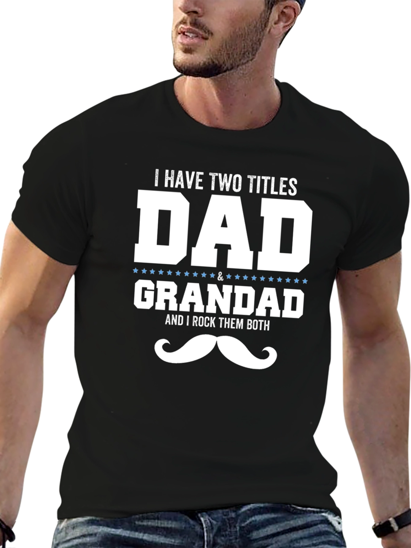 Dad & Grandad T-Shirt - I Rock Them Both!