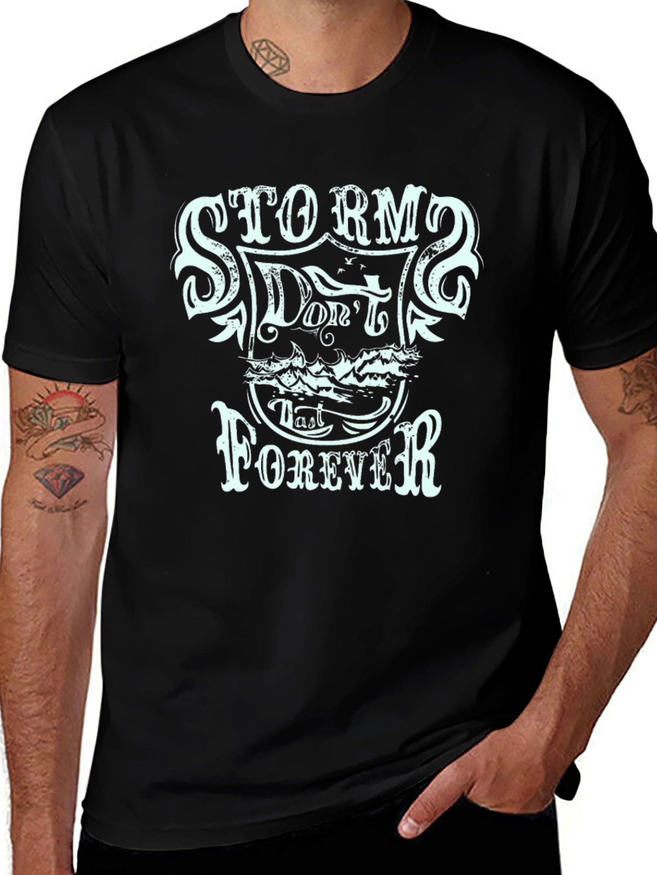 Storm Dont Last Forever Graphic T-Shirt