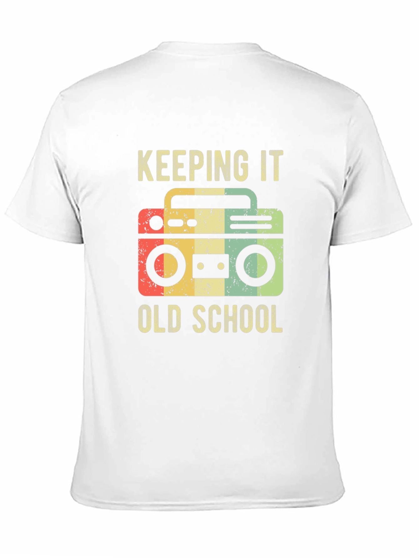 Keeping It Old School Retro Boombox T-Shirt
