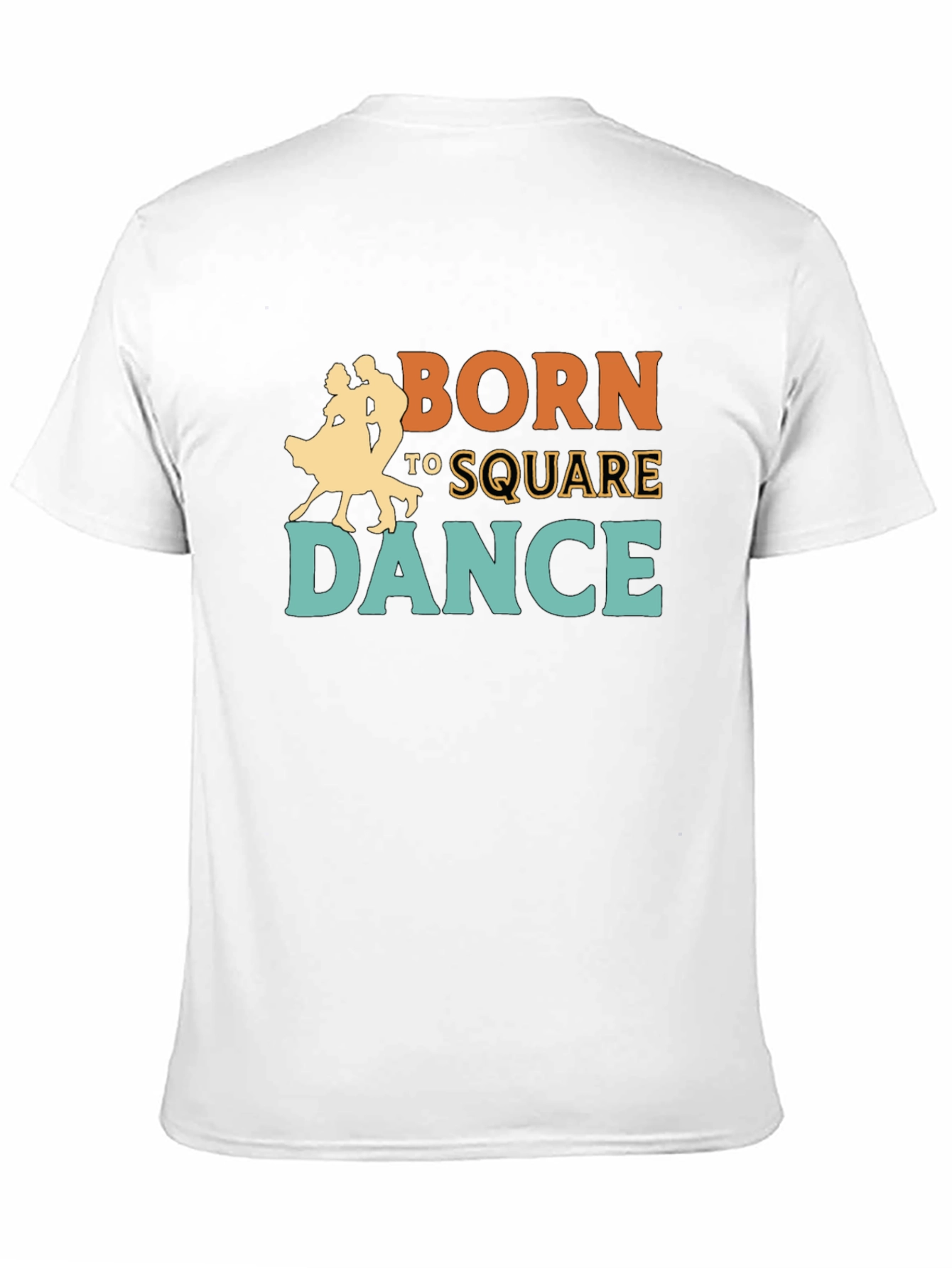Born to Square Dance Graphic Tee - Black