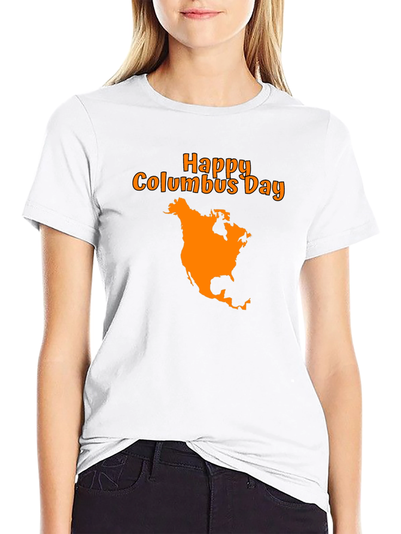 Happy Columbus Day Graphic T-Shirt