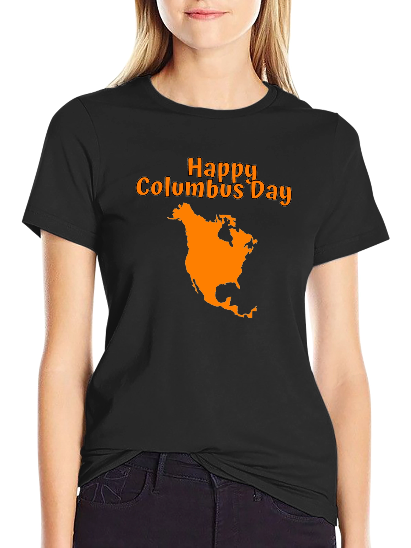 Happy Columbus Day Graphic T-Shirt